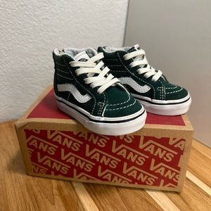 Toddler/Baby Vans Sk8-Hi - Teal - US Toddlers Size 3.5